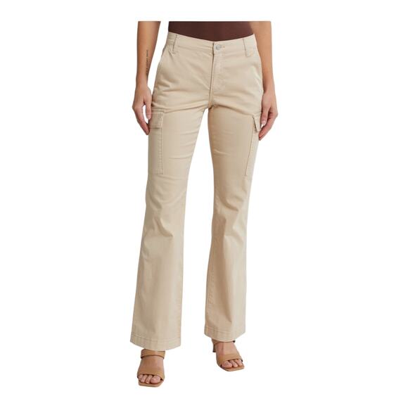 Joe's Jeans bootcut cargo pants beige size 32 - Picture 1 of 8